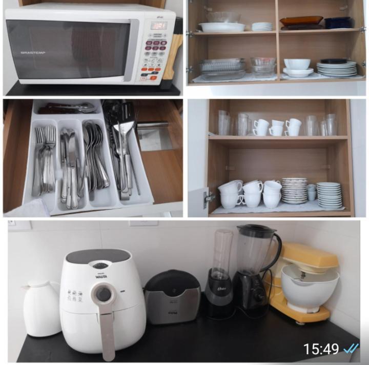 Apartamento Pe Na Areia Гуаружа Экстерьер фото
