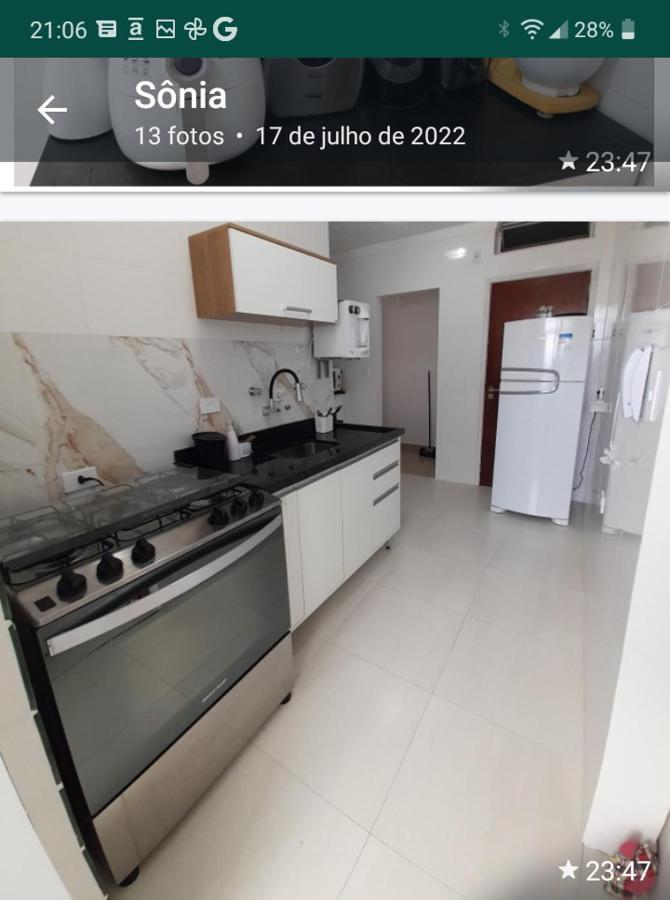 Apartamento Pe Na Areia Гуаружа Экстерьер фото